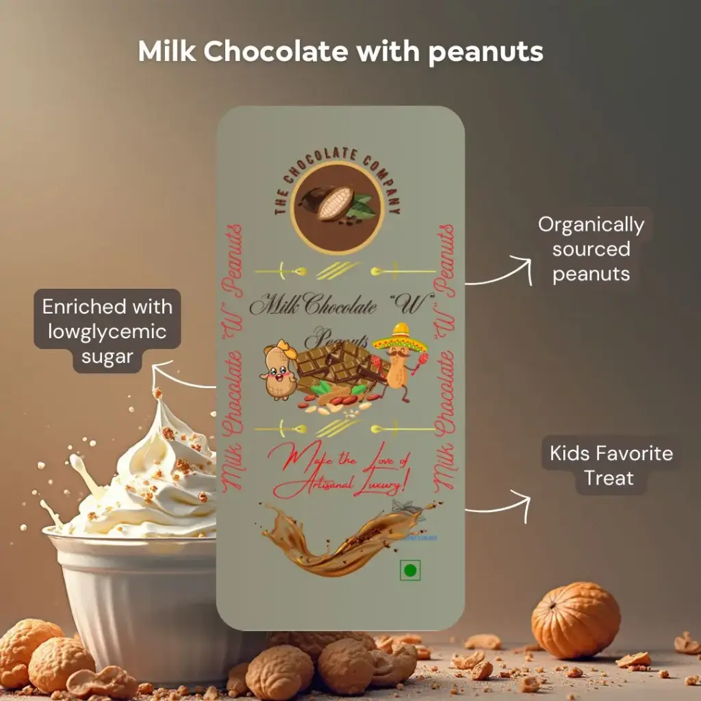 Milk Chocolates "w" Peanuts
