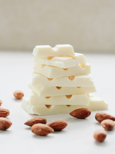 White Chocolate with Butterscotch Crunches